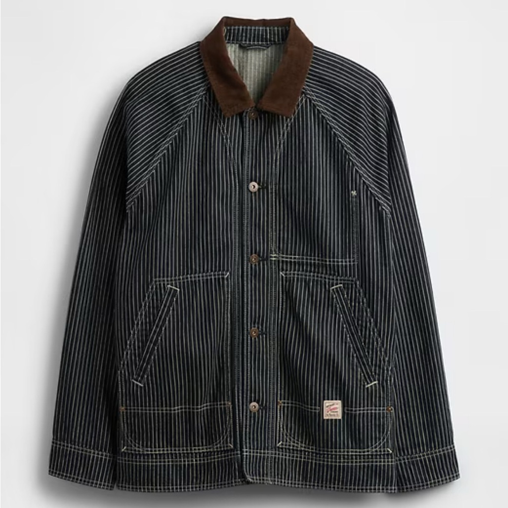 NWT - GAP Men's Pinstripe Chore Coat